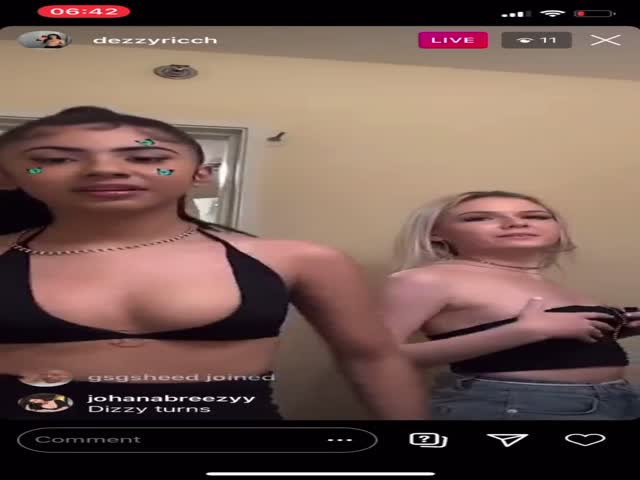 Tits ig live Instagram Live