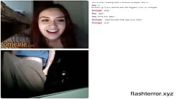 Girl speechless from big dick flash omegle