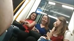 Women watching piercing dick flash