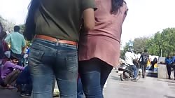 Indian Girl IN Tight Jeans, Ass Butt,,